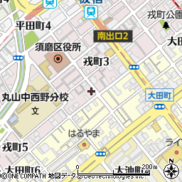 大和商店周辺の地図