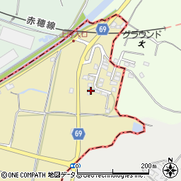岡山県岡山市東区西大寺射越40周辺の地図