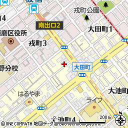 神戸調剤薬局周辺の地図