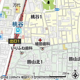 橋本住宅東館周辺の地図