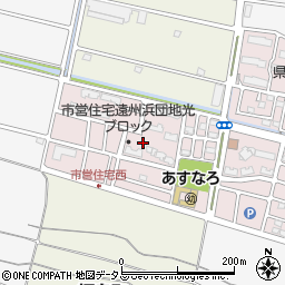 静岡県浜松市中央区遠州浜1丁目周辺の地図