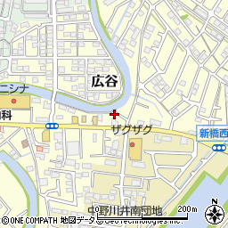岡山県岡山市東区広谷467-12周辺の地図