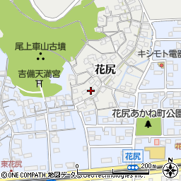 岡山県岡山市北区花尻23周辺の地図