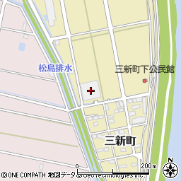 静岡県浜松市中央区三新町515周辺の地図