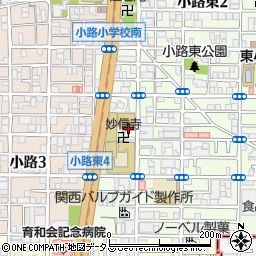 小路幼稚園周辺の地図