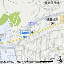 岡山海吉郵便局周辺の地図