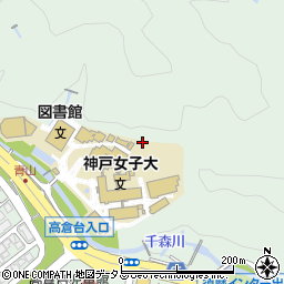 兵庫県神戸市須磨区東須磨（青山）周辺の地図