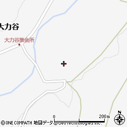 広島県三次市三和町大力谷72周辺の地図