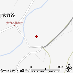 広島県三次市三和町大力谷69周辺の地図