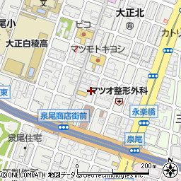 関西熔材株式会社周辺の地図