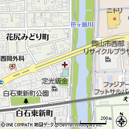 岡山県岡山市北区白石東新町5周辺の地図
