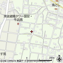 静岡県掛川市千浜5240-4周辺の地図