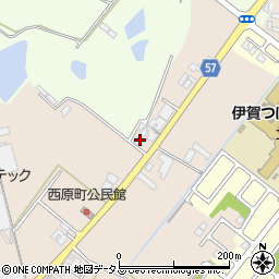 三重県名張市西原町147周辺の地図