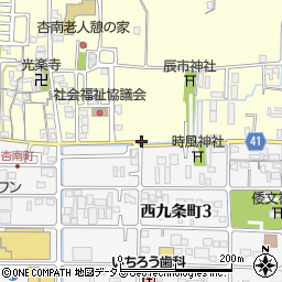 奈良県奈良市杏町72周辺の地図