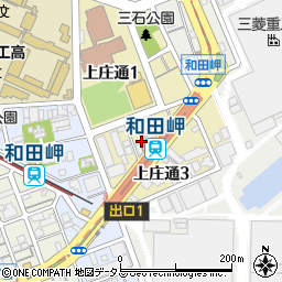 神戸市営地下鉄　和田岬駅周辺の地図