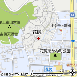 岡山県岡山市北区花尻128-1周辺の地図
