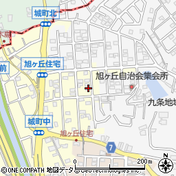 奈良県大和郡山市城町1681-105周辺の地図