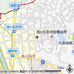 奈良県大和郡山市城町1681-93周辺の地図