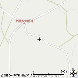 広島県三次市三和町上板木293周辺の地図
