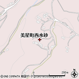 岡山県井原市美星町西水砂855周辺の地図