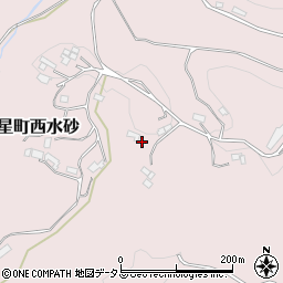 岡山県井原市美星町西水砂801周辺の地図
