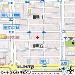 柳町米店周辺の地図