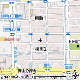 柳町米店周辺の地図