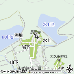 長興寺周辺の地図