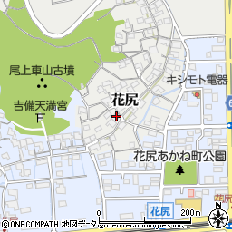 岡山県岡山市北区花尻22周辺の地図