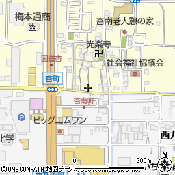 奈良県奈良市杏町131周辺の地図