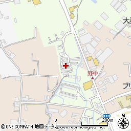 三重県名張市東田原2583周辺の地図