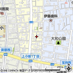 大阪府東大阪市小阪本町2丁目8周辺の地図