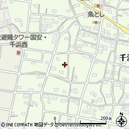 静岡県掛川市千浜5210-3周辺の地図