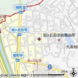 奈良県大和郡山市城町1681-66周辺の地図