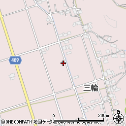 岡山県総社市三輪238周辺の地図