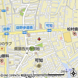 県営住宅西大寺団地　南－Ｊ周辺の地図