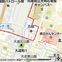兵庫県神戸市西区玉津町（吉田）周辺の地図