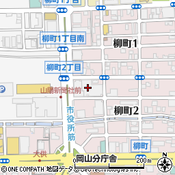 山陽新聞社周辺の地図