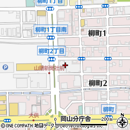 株式会社メイツ中国　岡山キャリアセンター周辺の地図