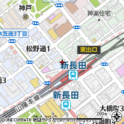 兵庫ひまわり信用組合本店営業部周辺の地図