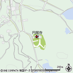 円尾寺周辺の地図