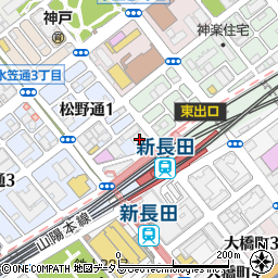 兵庫ひまわり信用組合本店営業部周辺の地図