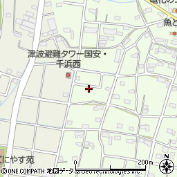 静岡県掛川市千浜5242-1周辺の地図