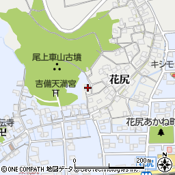 岡山県岡山市北区花尻44周辺の地図