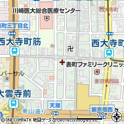 リパーク岡山表町３丁目第２駐車場周辺の地図