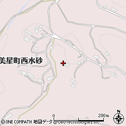 岡山県井原市美星町西水砂800周辺の地図
