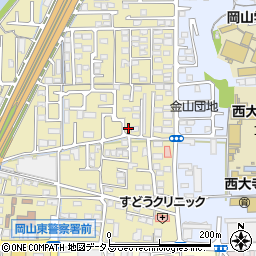 岡山県岡山市東区西大寺中野119周辺の地図