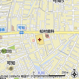 エディオン西大寺店周辺の地図