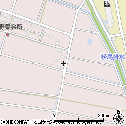 静岡県浜松市中央区松島町1318周辺の地図