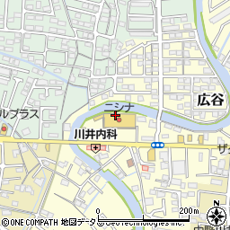 海都 西大寺店周辺の地図